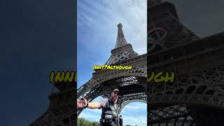 Eiffel Tower Climber Shocks Paris Olympics Finale 🗼🚔 [upl. by Fin]