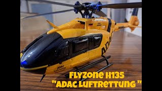 Amewi RC H135 ADAC Luftrettung1Flug bei leichtem Wind [upl. by Apul428]