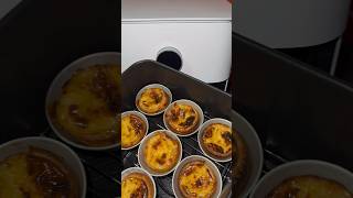 Pastéis de nata na airfryer fáceis de fazer receitafacil pastéisdenata XiaomiStorePortugal [upl. by Auqinaj]