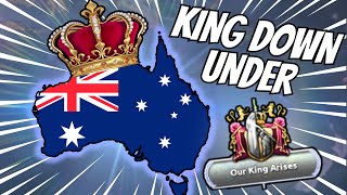 What if AUSTRALIA had a KING  Hearts of iron 4 [upl. by Enailil506]