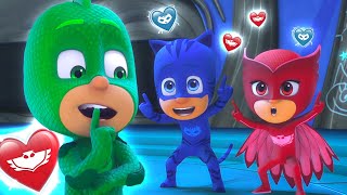 PJ Masks Super Pigiamini ❤️ Lavoro Di Squadra ❤️ San Valentino  Nuovi Episodi  Cartoni Animati [upl. by Nichy]