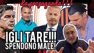 📣IGLI TARE AL MILAN⚠️quotMA TI LAMENTI SEMPREquot👏LA PROPAGANDA❌️SPENDONO MALE Milan Hello [upl. by Notselrahc341]