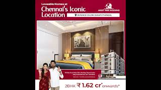 ATH VELANCIA  ASSET TREE HOMES  FLATS IN CHENNAI apartments home flats [upl. by Heidt]