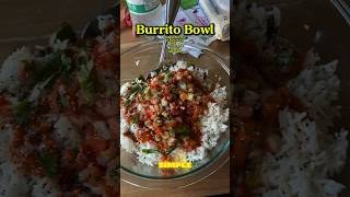 EASIEST burrito bowl recipe 🌯😮‍💨🤤 [upl. by Eleph]