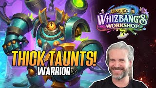 Hearthstone Thick Taunts Whizbangs Workshop [upl. by Tremayne]