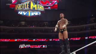 John Cena hurricanrana to CM Punk  WWE RAW 2252013 [upl. by Waylan267]