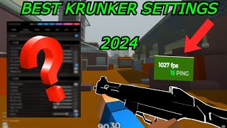 Best Krunker Settings 2024  Pro FPS Guide for Insane Gameplay amp Nukes [upl. by Ullman]