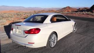 BMW 4 Series Convertible  Open and Close hardtop [upl. by Hillhouse]