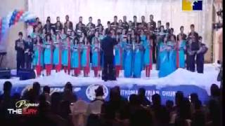 Kuwait City Mar Thoma Parish Choir Christmas Carol 2013 [upl. by Amerd]