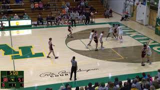 Tippecanoe Valley High School vs Mishawaka High School Mens Varsity Basketball [upl. by Anette]