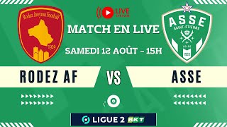 RODEZ AF  ASSE en live  Une réaction des Verts est attendue  🟢Allez les Verts  🟢 [upl. by Asel]