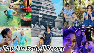 Weekend trip Day 1 in Esthell Resort Swimming 🏊‍♀️ Games 🏹Entertainment 😎😎 [upl. by Mendie]