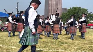 2023 Chicago Highland Games Grade 4 Medley  North Coast Pipe Band [upl. by Yoreel]