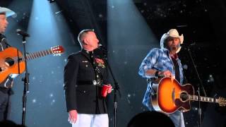 ACM Presents An AllStar Salute to the Troops Preview  Toby Keith amp Lt Col Mike Corrado [upl. by Bonnie]