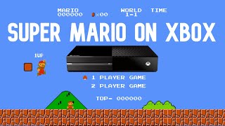 Super Mario on Xbox One [upl. by Namrej]