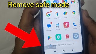 Safe Mode Mi  Mi Safe Mode Disable  Safe Mode Off Redmi In Kannada [upl. by Hochman]