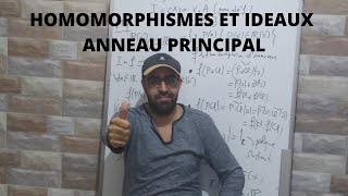 Homomorphismes d’anneaux  Idéal  Anneau principal [upl. by Viola764]