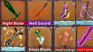 EVERY REVAMPED SWORD SHOWCASE  King Legacy [upl. by Cilka]