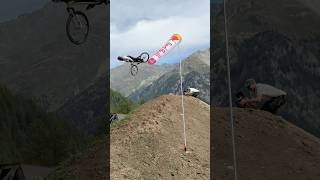 Slopestyle course sorcery at the ​⁠SwatchNines from Kaiden Ingersoll 🤩 mtb slopestyle bmx [upl. by Berrie731]