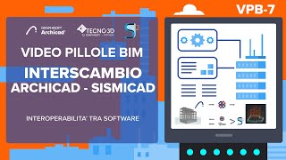 VPB7 Video Pillola BIM di Tecno 3D Interscambio tra Archicad e Sismicad [upl. by Rip]