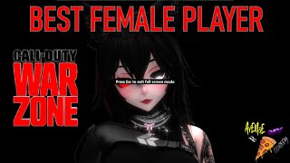 Best Female Player In WARZONE [upl. by Arleyne]