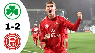 Greuther Fürth VS Fortuna Düsseldorf Highlights  Bundesliga 20242025 [upl. by Fulbert721]