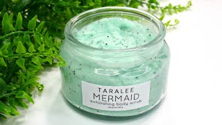 How to Make Aesthetic Mermaid Body Scrub [upl. by Notyep]