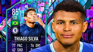 HOW MUCH EA 😨 85 Flashback Thiago Silva Player Review  FIFA 23 Ultimate Team [upl. by Dowling]