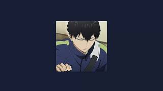 running in the middle of the night with tobio kageyama  a haikyuu playlist [upl. by Nylevol]