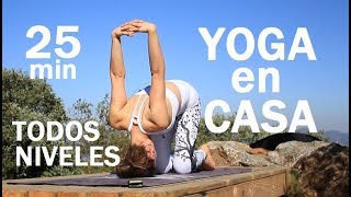 Yoga 25 min para todo cuerpo para todos niveles  Vinyasa con Elena Malova [upl. by Neri]