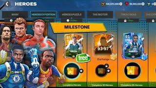 FREE 9397 OVR HEROES REWARDS HEROES EVENT FC MOBILE 24  NEW HEROES EXCHANGE amp LOGO FC MOBILE [upl. by Repinuj250]