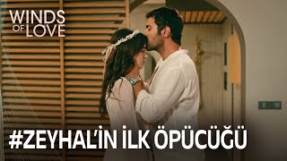 Halil ve Zeynepin ilk öpücüğü 💋  Rüzgarlı Tepe 130Bölüm [upl. by Bartolemo875]