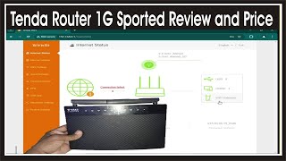 Tenda Dual Band Gigabit Router price amp Review  Tenda 11AC Router  Tenda Dual Band [upl. by Tabbatha]