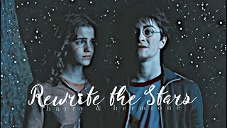 Harry amp Hermione  Rewrite the Stars [upl. by Ahsilrae]