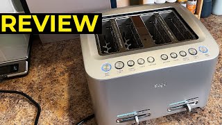 Breville BTA840XL 4Slice Smart Toaster Review [upl. by Maxentia]