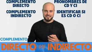 ⚠️ Cómo DIFERENCIAR el Complemento Directo ✔️ CD del Complemento Indirecto CI [upl. by Annatsirhc]