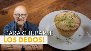 ¡Aprende hacer una riquísima tarta o polvorosa de pollo Súper rica y rendidora [upl. by Evin]