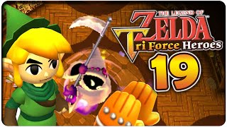 THE LEGEND OF ZELDA TRI FORCE HEROES Part 19 Dunkelresidenz amp Schneeland Mission [upl. by Marshal]