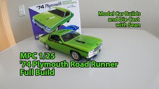 MCB019 MPC 125 1974 Plymouth Road Runner Full Build [upl. by Luce]