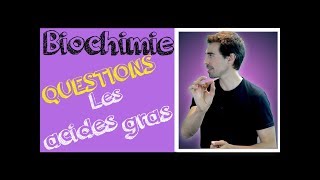 Cours de biochimie Nomenclature des acides gras [upl. by Kalfas]