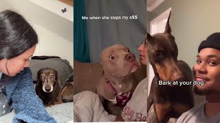 Bark At Your Dog And See His Reaction  Tik Tok Trending Challenge 2021 [upl. by Felt153]