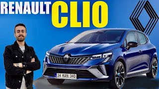 Yeni Renault Clio 2024  Tüm Detaylar  ETech Hybrid  B HB Kralı Makyajlandı [upl. by Duax]