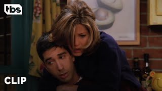 Friends Ross Hears Rachels Voicemail Confessing Her Love Season 2 Clip  TBS [upl. by Einneg]