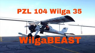 The quotWilgaBeastquot a PZL 104 Wilga 35 Polish Aircraft [upl. by Enrica]