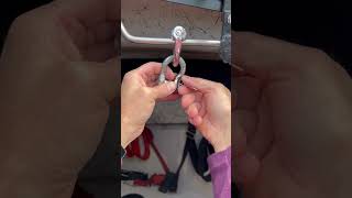 Mousing a shackle with stainless steel wire [upl. by Lak]