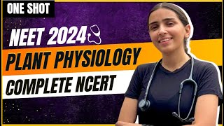 NEET 2024 Plant Physiology in One Shot  Class11 Biology [upl. by Margarethe]