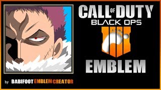 BO4 Emblem Tutorial  Charlotte Katakuri One Piece [upl. by Cecilia]