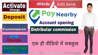 Paynearby account opening commission Paynearby Axis Bank Paynearby Axis Bank ATM charge limit [upl. by Gunzburg]