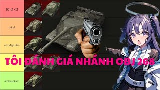 WOTB  TÔI ĐÁNH GIÁ NHÁNH OBJ 268  Dino 17 [upl. by Victoir]