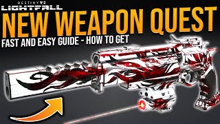 Destiny 2 How to Get EPOCHAL INTEGRATION  New Hand Cannon Weapon QUEST  New Strand Aspect Guide [upl. by Ymmas]